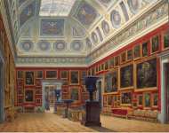 Hau Edward Petrovich Interiors of the New Hermitage. The Room of Spanish Art - Hermitage